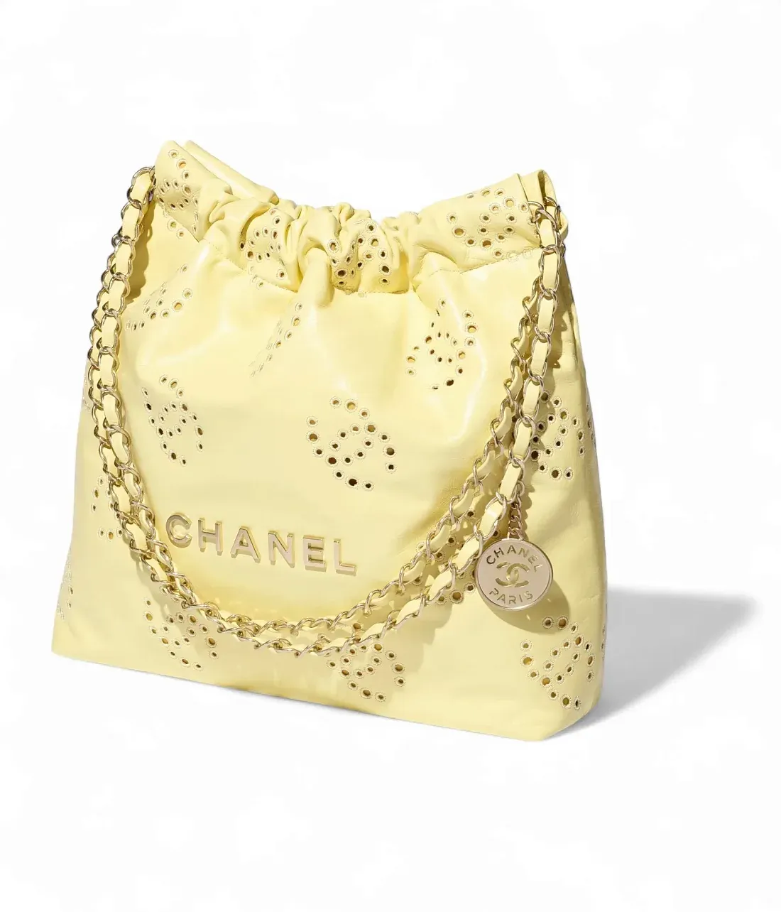 Chanel Сумка Mini 22 Jaune Clair - фото 5