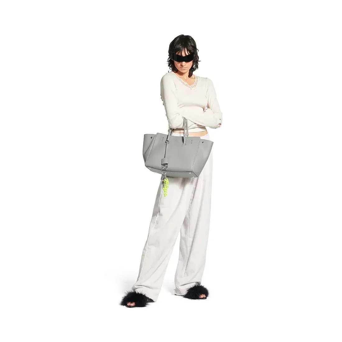 Balenciaga Сумка Hampton маленького формата - фото 2