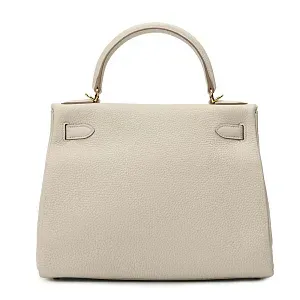Hermès сумка Kelly 28 Beton Togo Ghw - фото 2