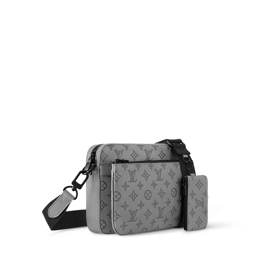 Louis Vuitton Сумка-мессенджер Trio Anthracite Grey - фото 2