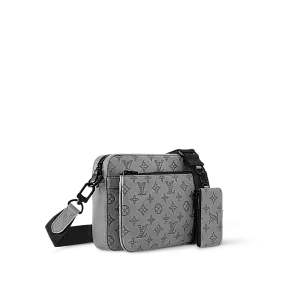 Louis Vuitton Сумка-мессенджер Trio Anthracite Grey - фото 2