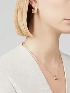 Van Cleef & Arpels Серьги-кольца Perlee clovers - фото 2