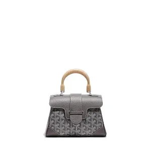 Goyard Мини-сумка Saigon Souple Grey - фото 1