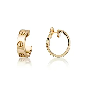 Cartier Серьги Love hoop earrings, classic model - фото 4