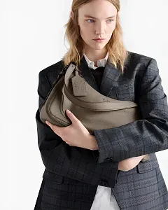 Prada Большая сумка Aimee Clay Grey - фото 5