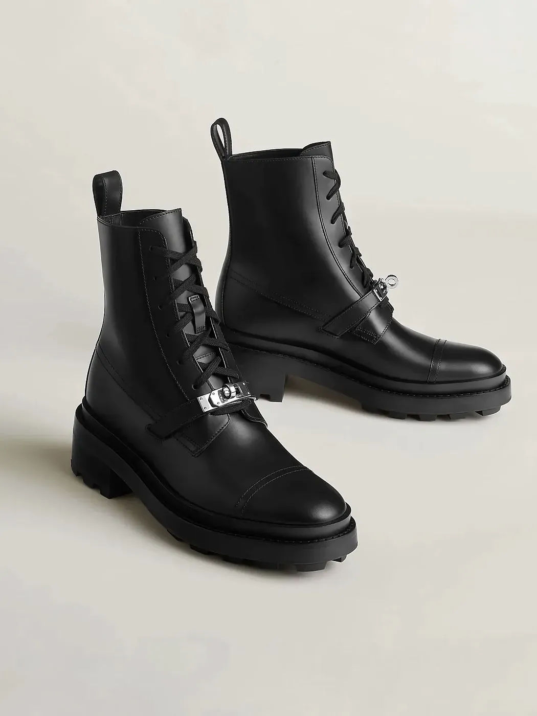 Hermès Ботинки Funk Black - фото 3