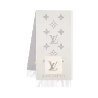 Louis Vuitton Шарф Cold Reykjavik Light Grey - фото 1