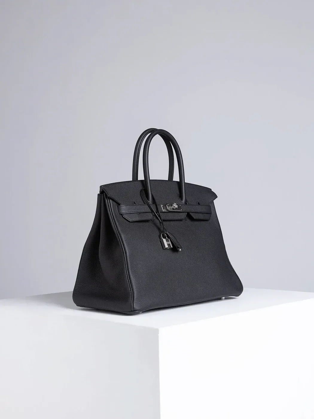 Hermès Сумка Birkin 35 Black Togo Palladium Hardware - фото 4