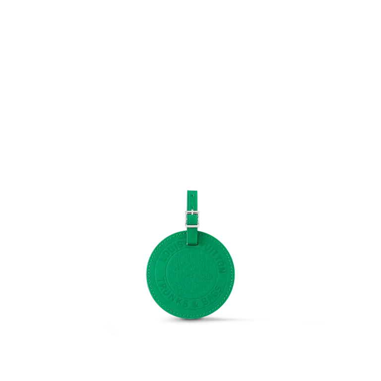 Багажная бирка Louis Vuitton Green - фото 1