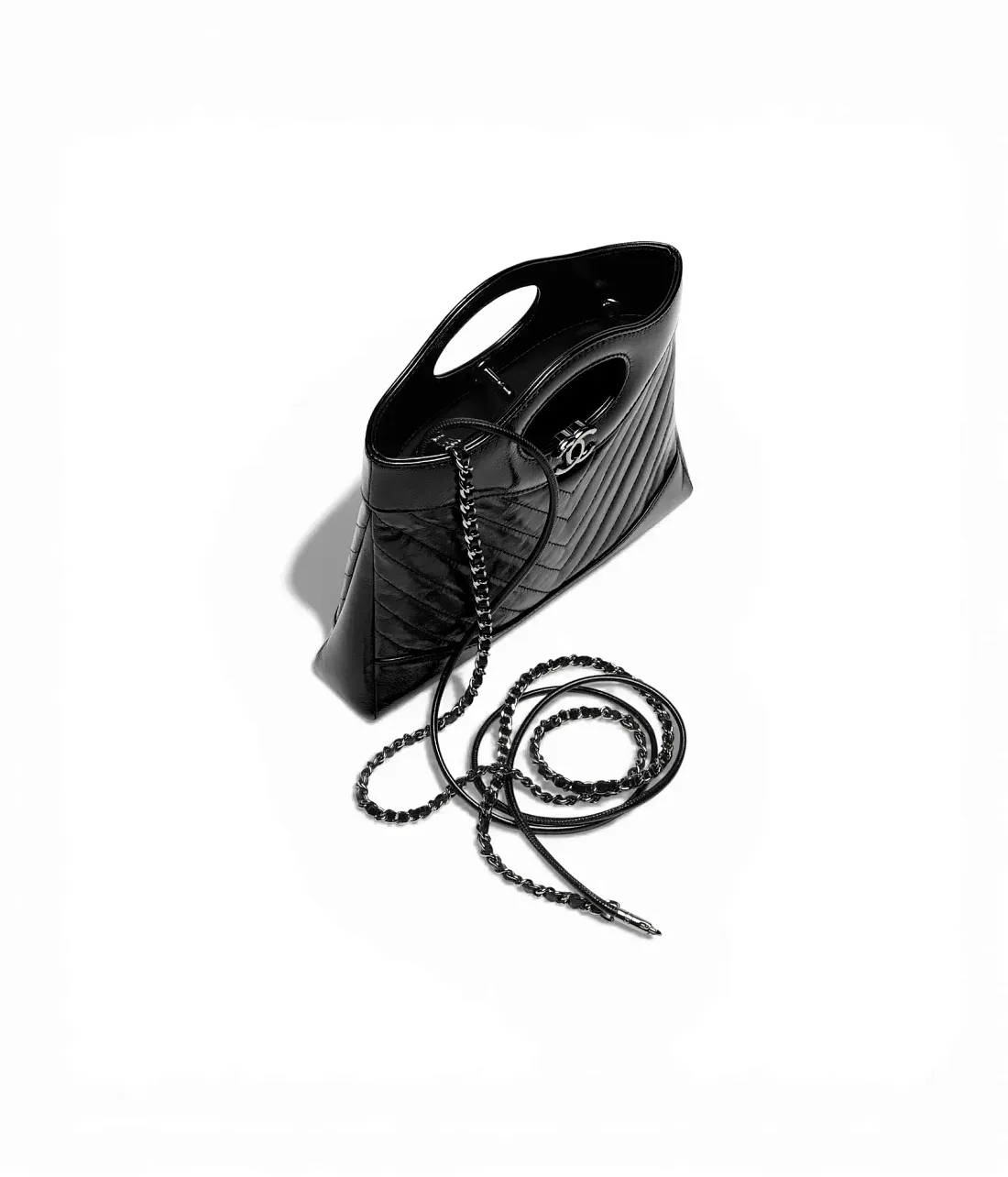 Chanel Мини-сумка Cabas 31 Black - фото 4