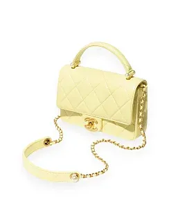 Chanel Мини-сумка с клапаном и верхней ручкой - фото 2