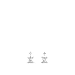 Louis Vuitton Серьги Lady Palladium - фото 1