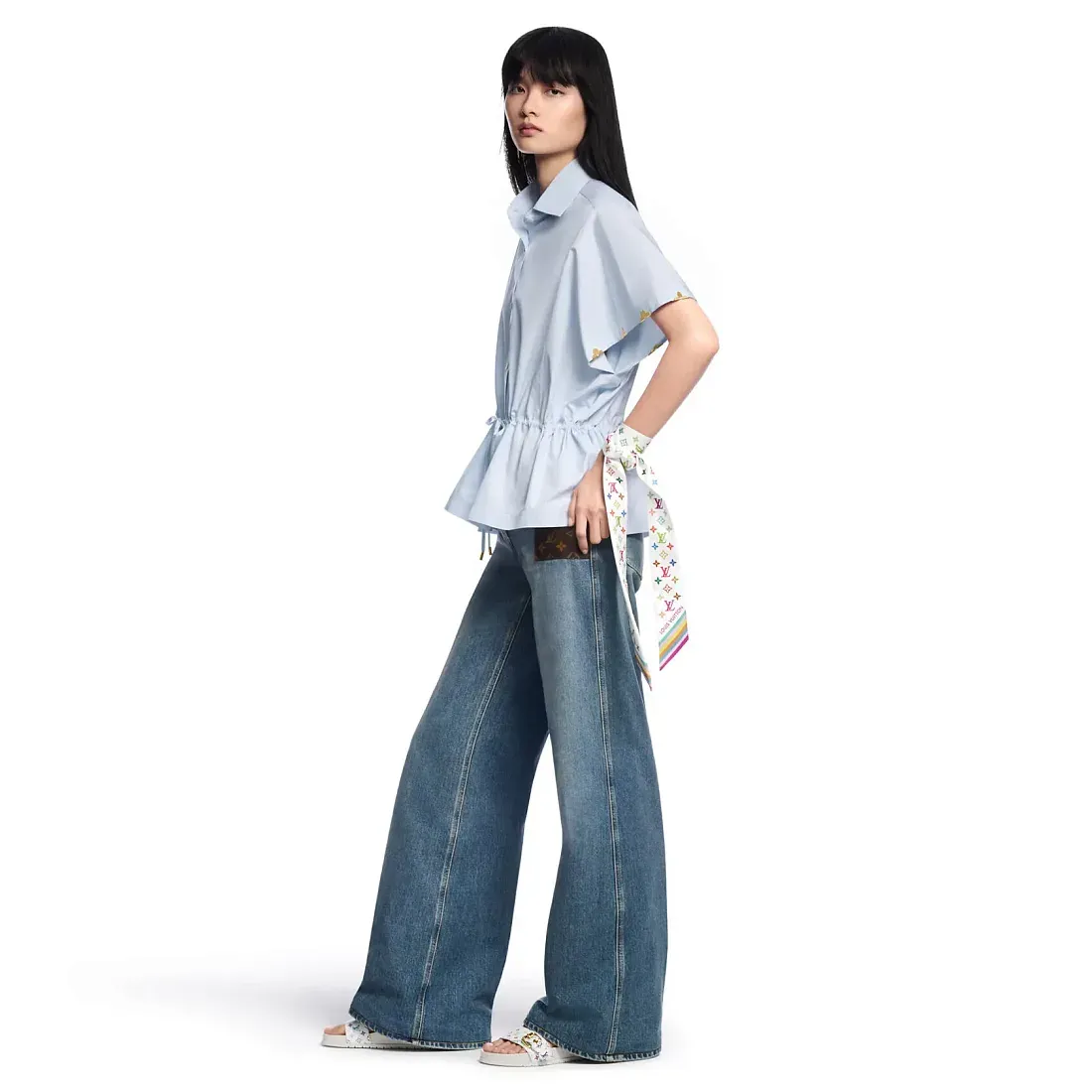 Louis Vuitton Мюли Bom Dia Flat Comfort TM x White - фото 2