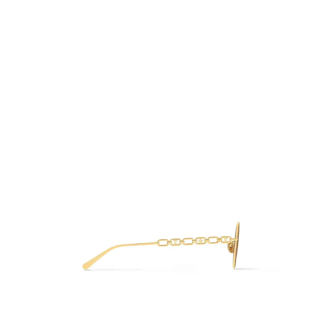 Louis Vuitton Солнцезащитные очки My Chain Small Round Brown - фото 2