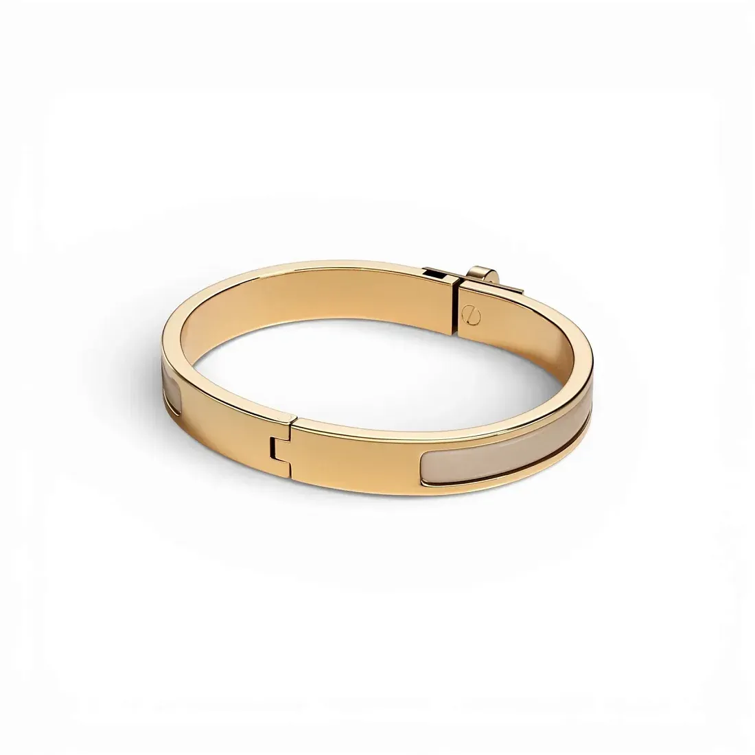 Hermès Браслет Mini Clic Kelly Marron Glace - фото 3