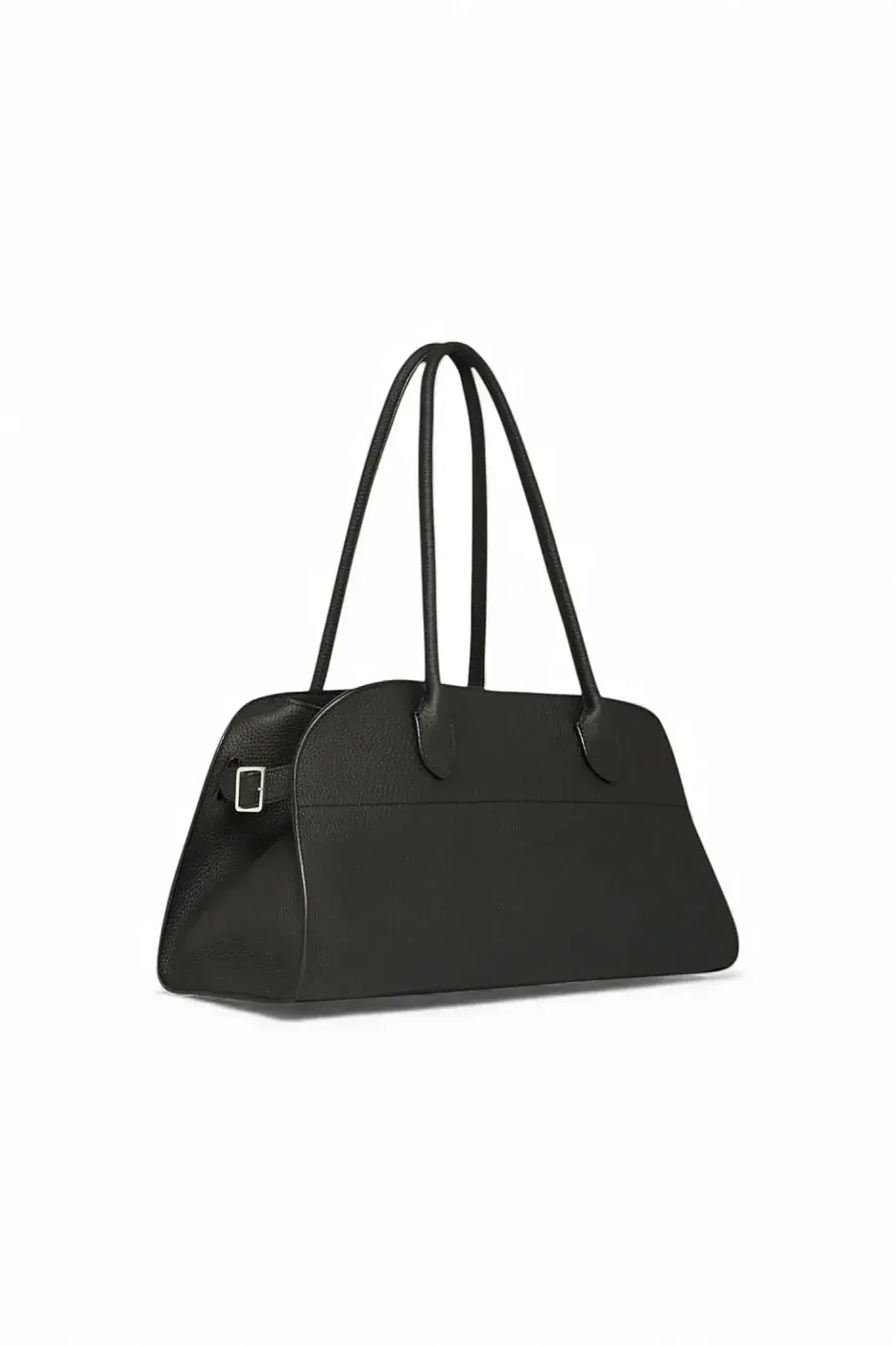 The Row Сумка Margaux Shoulder 12 Black из кожи - фото 2