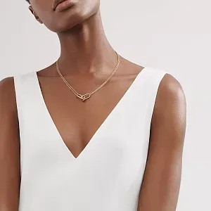 Tiffany & Co. Подвеска HardWear Large Double Link Pendant Yellow Gold - фото 2