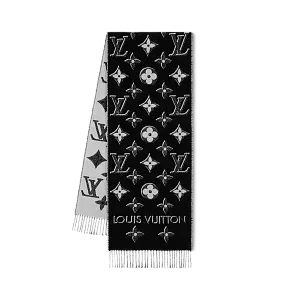 Louis Vuitton Шарф LV Essential Shine Black - фото 1