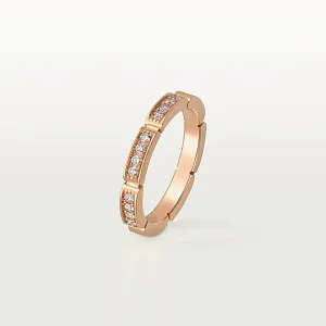 Cartier Обручальное кольцо Maillon Panthere с бриллиантовым паве - фото 4