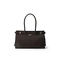 Prada Сумка большая Bonnie Anthracite Gray - фото 1