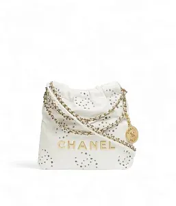 Chanel Сумка Mini 22 White - фото 1