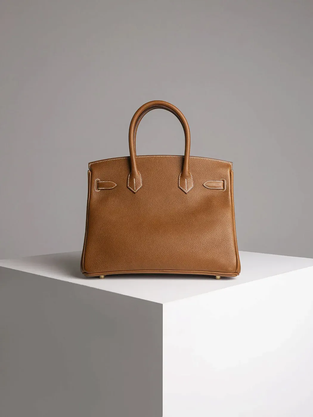 Hermès Сумка Birkin 30 Fauve Barenia Faubourg Gold Hardware - фото 7