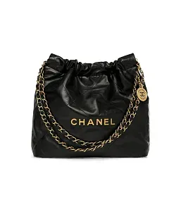 Chanel Мини-сумка 22 Black - фото 1