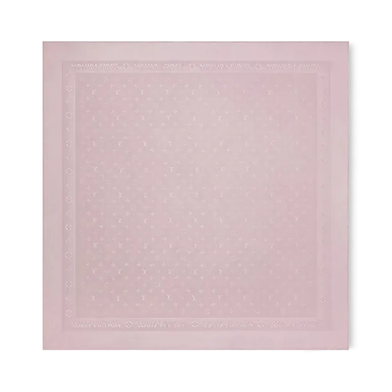 Платок-каре Caroline 90 Louis Vuitton Light Pink - фото 1