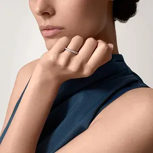 Cartier Обручальное кольцо c бриллиантовым паве Etincelle de 2,6 мм Platinum - фото 4