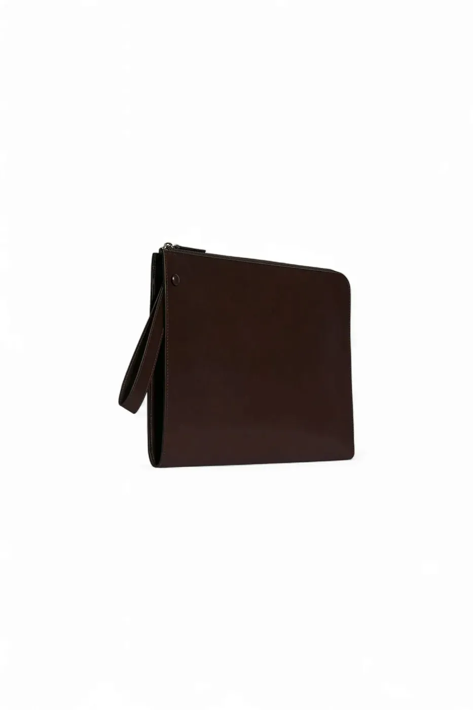 The Row Сумка Large Portfolio Wristlet Black из кожи Amaranto - фото 3