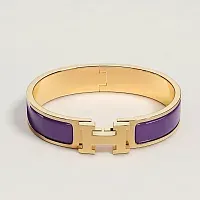 Hermès Браслет Clic H Anemone Iris - фото 1