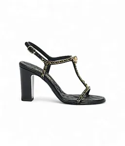 Chanel Кожаные сандалии - фото 1