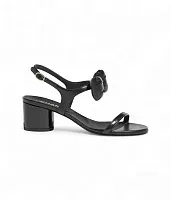 Chanel Кожаные сандалии Black - фото 1