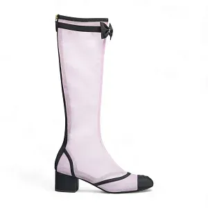 Chanel Сапоги Light Pink/Back - фото 1