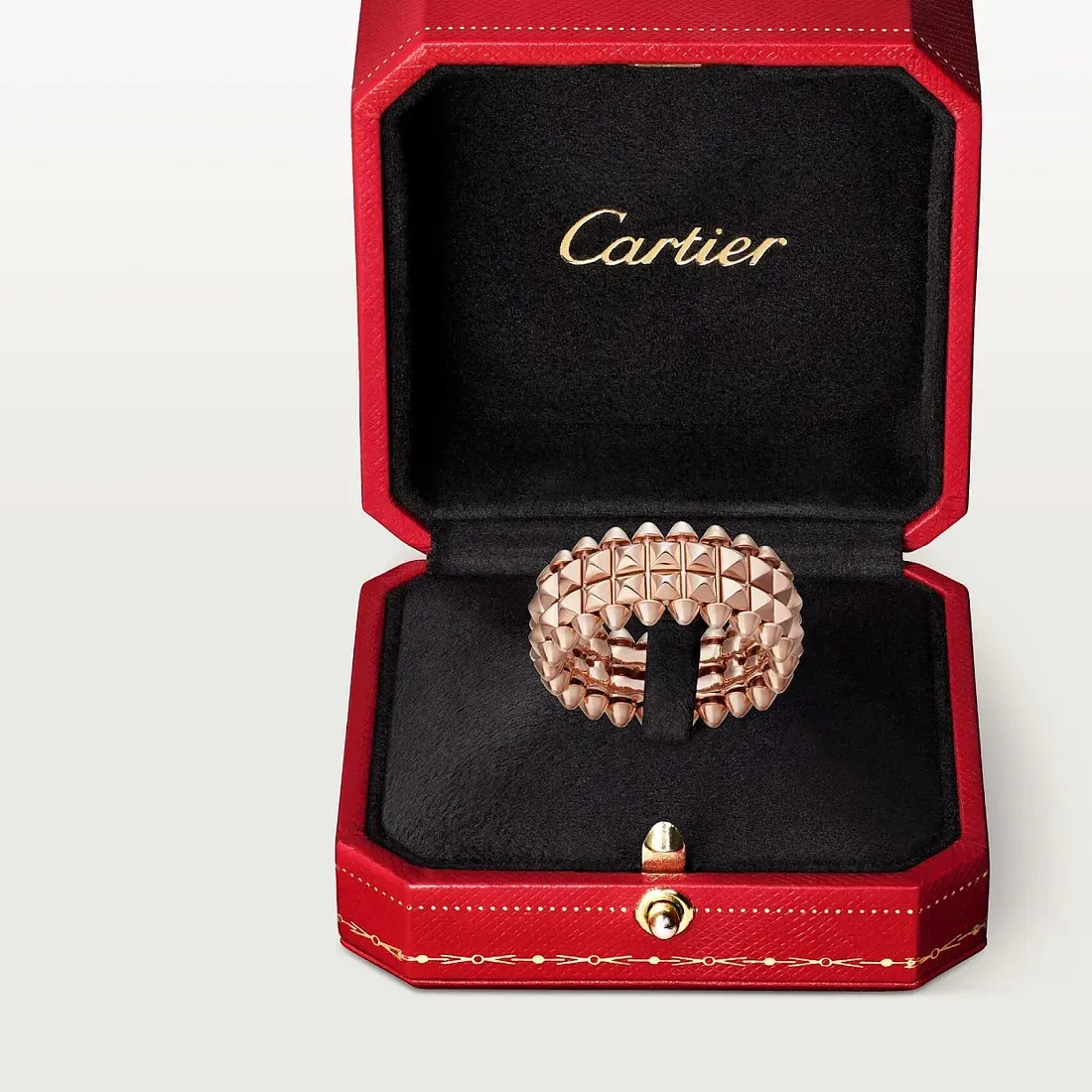 Cartier Кольцо Double Clash de Men Rose Gold - фото 5