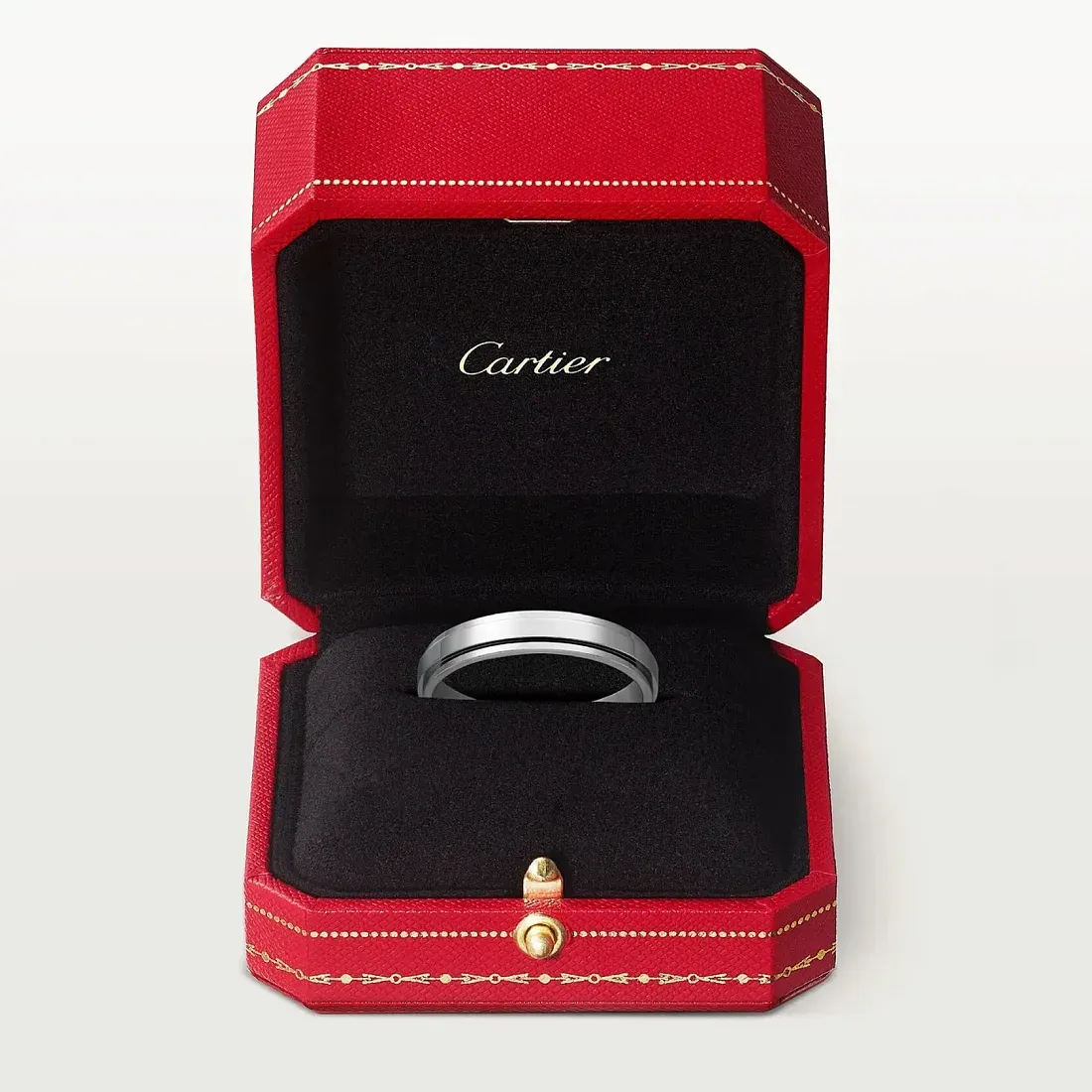 Cartier Обручальное кольцо D Amour 3,5 мм Platinum - фото 4