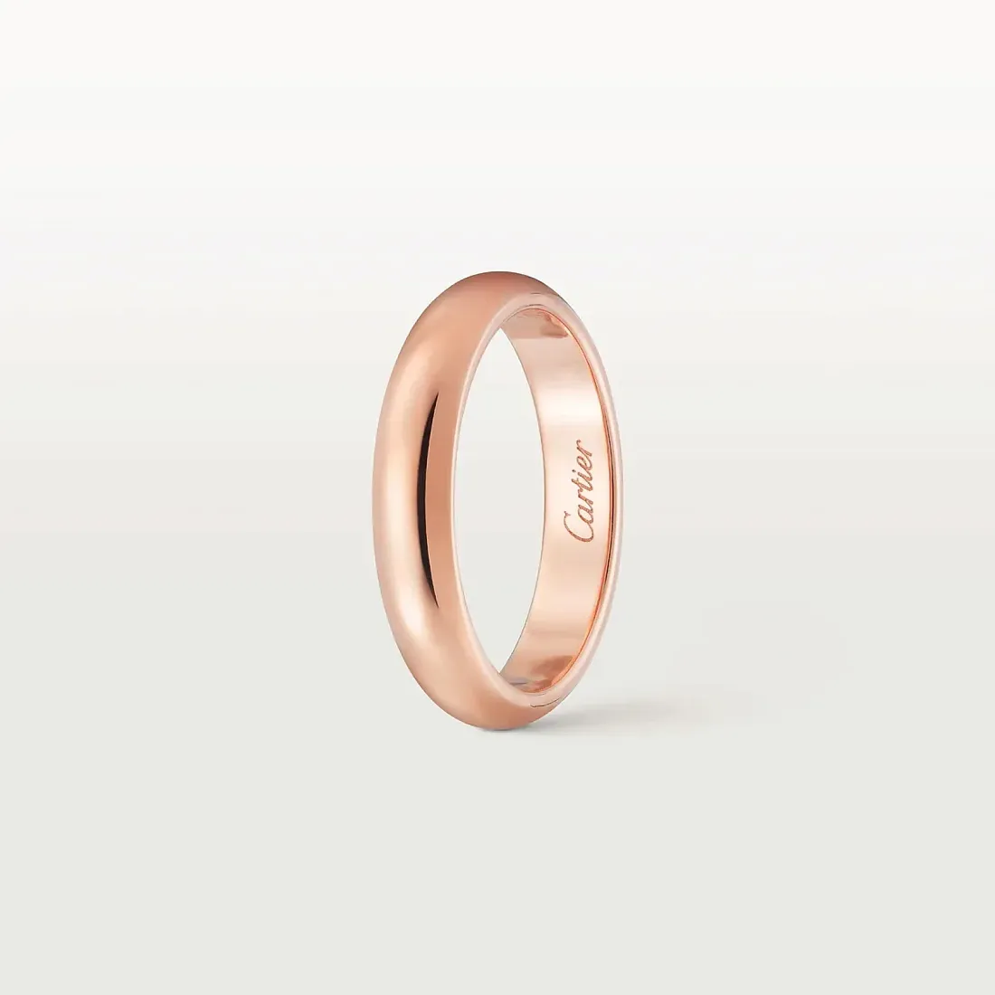 Cartier Обручальное кольцо 1895 3,5 мм Rose Gold - фото 3