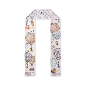Louis Vuitton Шелковая лента Up And Away Lilas - фото 1
