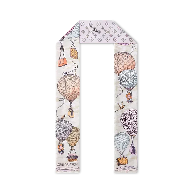 Шелковая лента Up And Away Louis Vuitton Lilas - фото 1