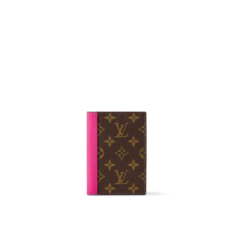 Обложка для паспорта Louis Vuitton Fuchsia - фото 1