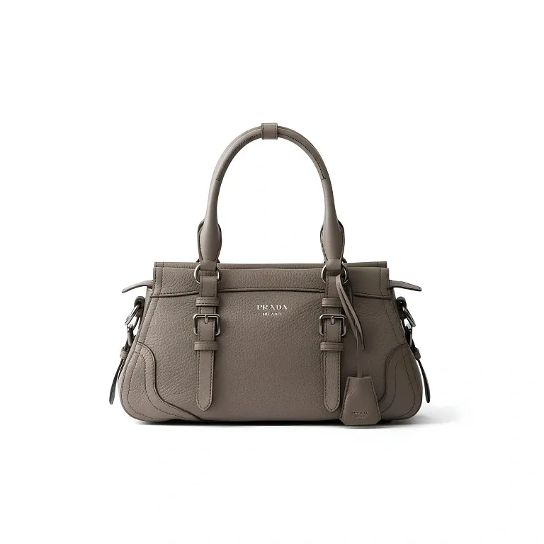 Большая сумка-тоут Prada Clay Grey - фото 1