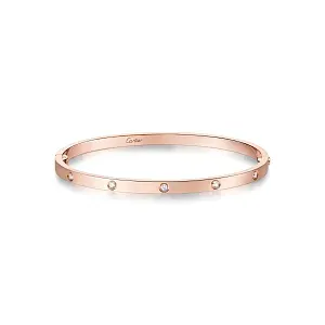 Cartier Браслет Love small model, 10 diamonds - фото 1