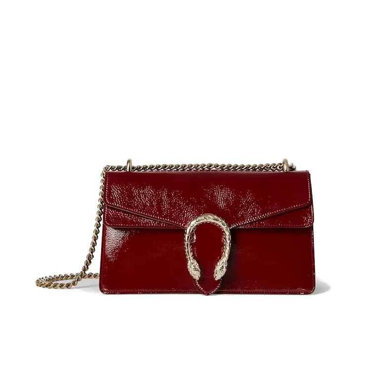 Сумка на плечо Dionysus Gucci Rosso Ancora Patent - фото 1