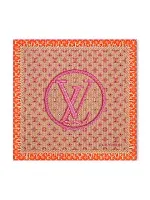 Louis Vuitton Платок-каре Monogram Rattan 90 Orange - фото 1