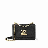 Louis Vuitton Сумка Twist MM Black - фото 1