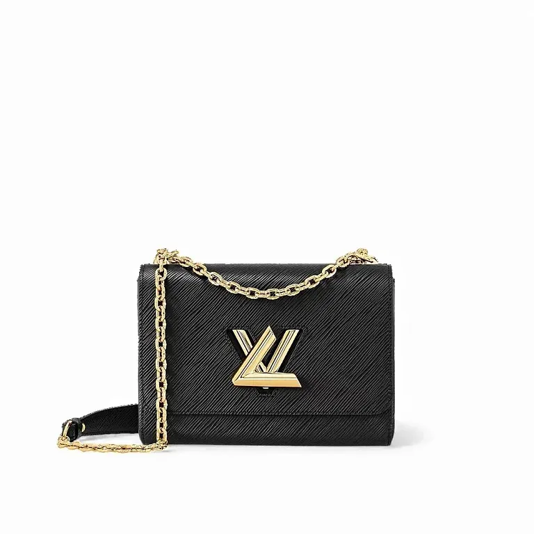 Сумка Twist MM Louis Vuitton Black - фото 1