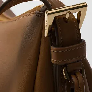 Prada Сумка на плечо Aimee Medium из кожи Caramel - фото 6