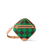 Louis Vuitton Сумка-мессенджер Chess Green - фото 1