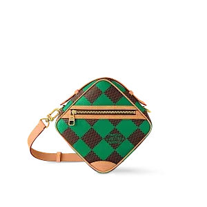 Louis Vuitton Сумка-мессенджер Chess Green - фото 1