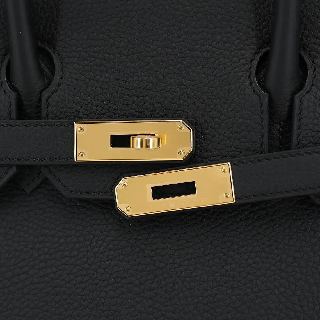 Hermès Сумка Birkin 35 Black Togo Gold Hardware - фото 4